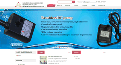 Desktop Screenshot of microwaterpump.com